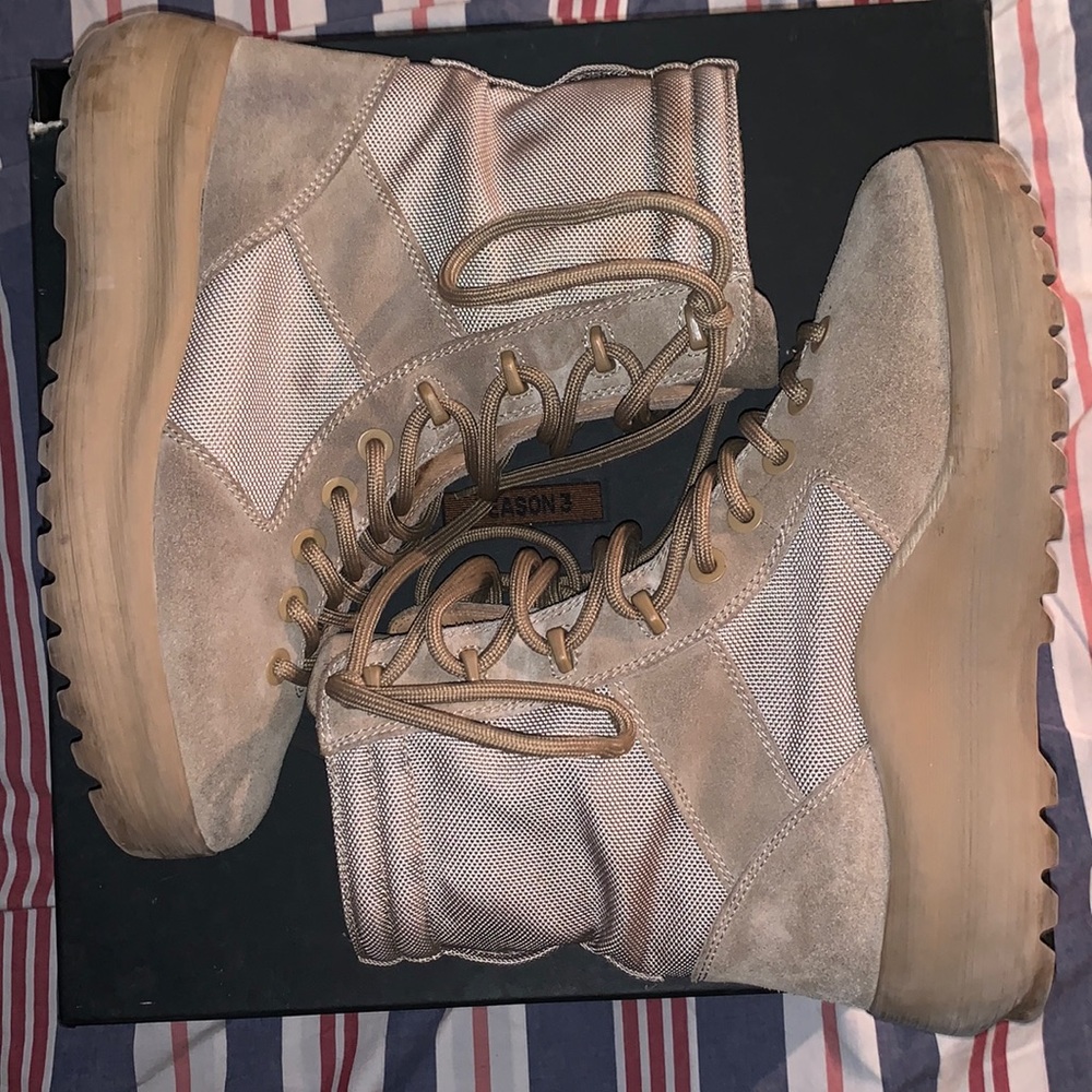 Yeezy Season 3 Combat boots